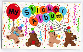 Add a Sandylion sticker album your mishloach manot package